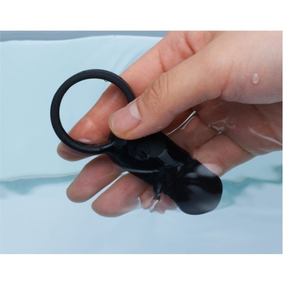 Inel de penis cu vibratii TENGA Smart Vibe (negru)