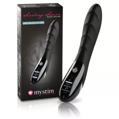   mystim - Vibrator electrostimulare pentru bărbați - silicon negru