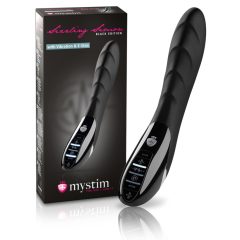   mystim Black Edition Sizzling Simon - vibrator cu electro-stimulare