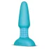 b-Vibe - vibrator anal rotativ cu bile - reîncărcabil - turcoaz