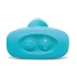 b-Vibe - vibrator anal rotativ cu bile - reîncărcabil - turcoaz