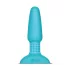 b-Vibe - vibrator anal rotativ cu bile - reîncărcabil - turcoaz