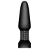 b-Vibe - Vibrator anal cu bile rotative, negru