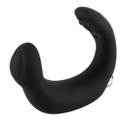 Rebel - vibrator de prostată curbat (negru)