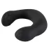 Rebel - vibrator pentru prostată curbat - silicon negru