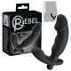 Rebel - Vibrator Prostată cu Design Anatomic (Negru)