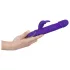 Vibe Couture Rabbit Skater - vibrator iepure cu stimulare dublă (mov)
