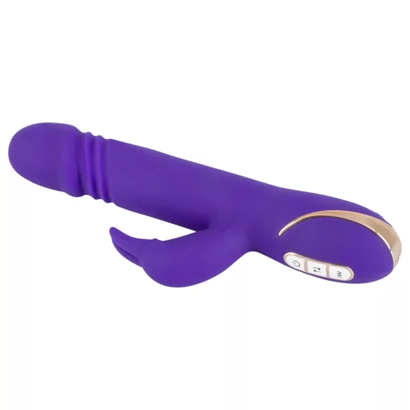 Vibe Couture Rabbit Skater - vibrator iepure cu stimulare dublă (mov)