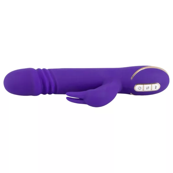 Vibe Couture Rabbit Skater - vibrator iepure cu stimulare dublă (mov)