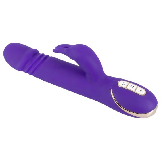Vibe Couture Rabbit Skater - Vibrator de șocuri pentru iepurași (mov)