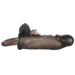 Rebel Slim - Prezervativ vibratoare pentru penis (16cm)