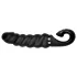 Gvibe - Vibrator silicon reîncărcabil rezistent la apă - negru