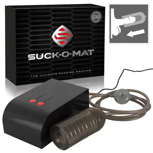 Suck-O-Mat - masturbator automat cu aspirare puternică electric
