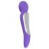 Baghetă SMILE - Vibrator masaj cu 2 motoare (mov)