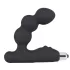 Rebel - vibrator pentru prostată cu bilă - silicon negru