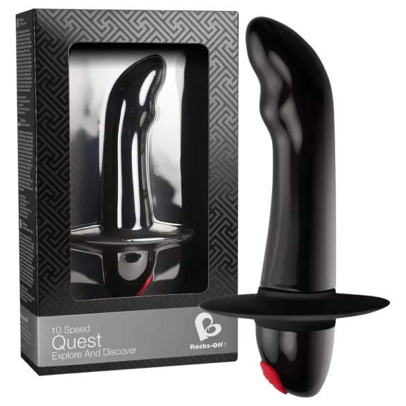 Quest - vibrator pentru prostată cu 10 ritmuri - negru