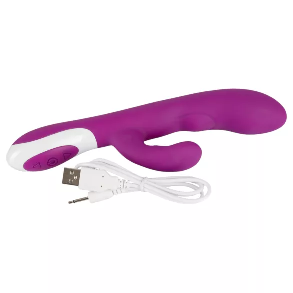 Javida - vibrator clitoridian cu încălzire - roz