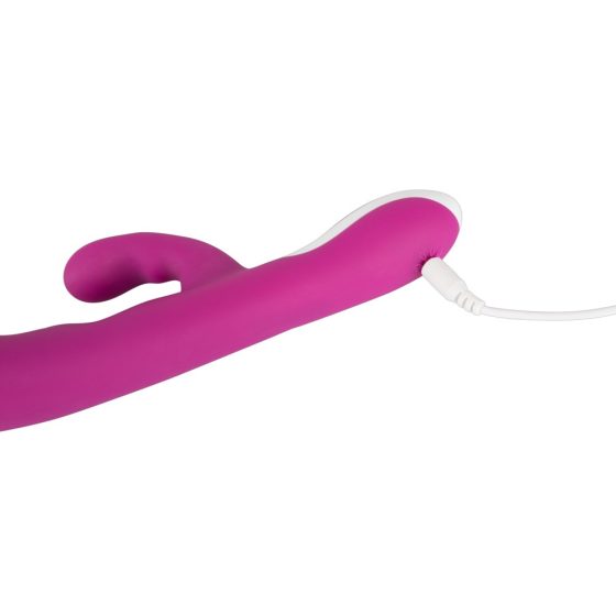 Javida - vibrator cu funcție de încălzire și stimulare a clitorisului (zmeură)