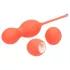 We-Vibe Bloom - bile vaginale cu greutăți interschimbabile - silicon portocaliu