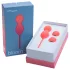 We-Vibe Bloom - bile vaginale cu greutăți interschimbabile - silicon portocaliu