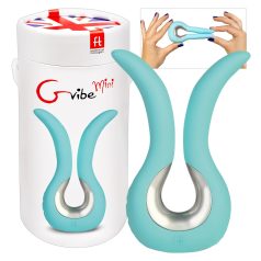 G-vibe Mini - Vibrator mic din silicon USB - verde mentă