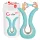 G-vibe Mini - Vibrator mic din silicon USB - verde mentă