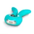 G-vibe Mini - Vibrator mic din silicon USB - verde mentă