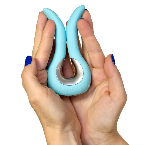G-vibe Mini - Vibrator mic din silicon USB - verde mentă