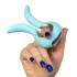 G-vibe Mini - Vibrator mic din silicon USB - verde mentă