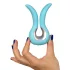G-vibe Mini - Vibrator mic din silicon USB - verde mentă