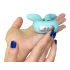 G-vibe Mini - Vibrator mic din silicon USB - verde mentă
