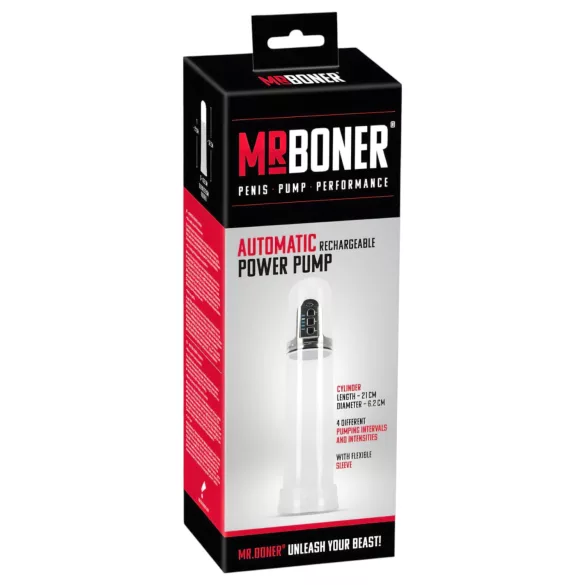 Mister Boner - pompă pentru penis automată - reîncărcabilă