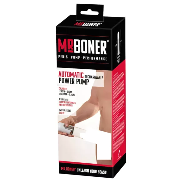 Mister Boner - pompă pentru penis automată - reîncărcabilă