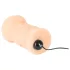Easy Job Ruth - masturbator masculin realist cu vibrații - culoare naturală