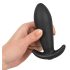 You2Toys - Vibro Plug - Vibrator anal radio, negru