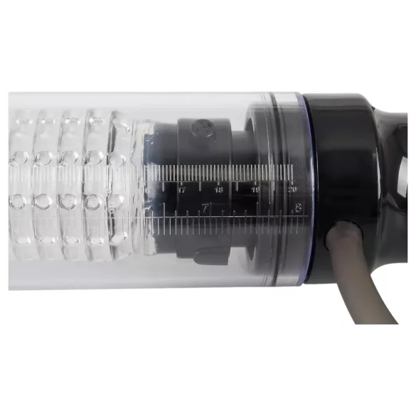 You2Toys - pompă pentru penis și masturbator 2în1 - transparent