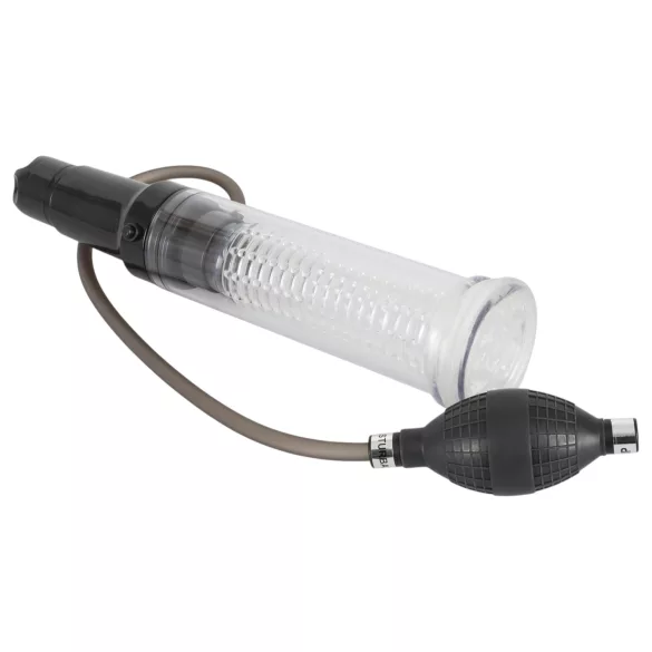 You2Toys - pompă pentru penis și masturbator 2în1 - transparent