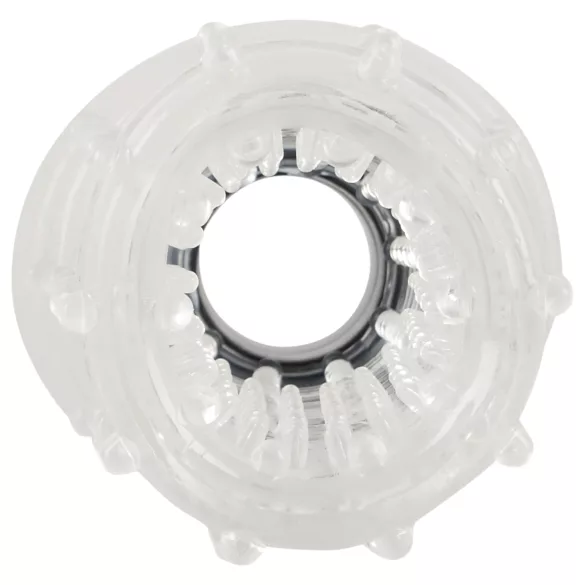 You2Toys - pompă pentru penis și masturbator 2în1 - transparent