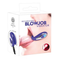   You2Toys - Blowjob - vibrător bucal cu acumulator, din silicon (mov)