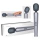 le Wand - vibrator exclusiv reîncărcabil pentru masaj (argintiu)
