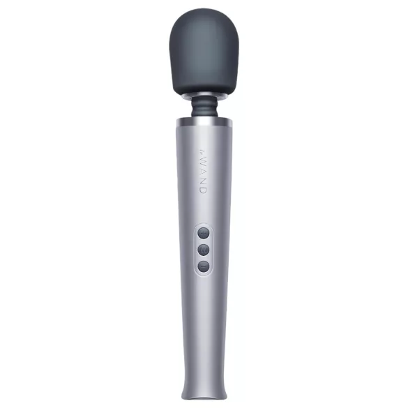 le Wand - vibrator masaj reîncărcabil premium - argintiu