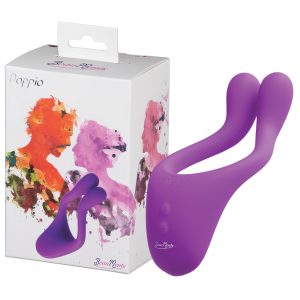 BeauMents Doppio - umidificator cu baterii, cu 3 motoare (mov)