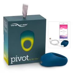   We-Vibe Pivot - inel vibrant penis, reîncărcabil - albastru închis