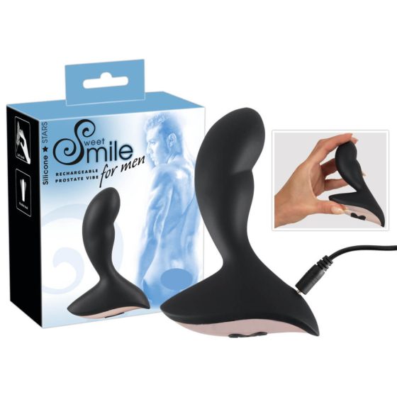 Vibrator pentru prostată cu baterie SMILE - Vibe pentru Prostată (negru)