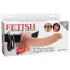 Pipedream - Fetish Strap-on 9 - vibrator cu ham, atașabil (culoare naturală)