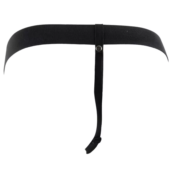 Fetish Strap-on 9 - vibrator strap-on cu prindere - culoare naturală