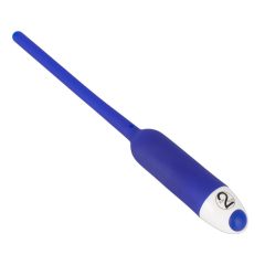   You2Toys - DILATOR - vibrator uretral silicon gol - albastru (7mm)
