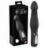 You2Toys - Vibrator anal cu împingere - negru