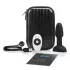 b-Vibe Rimming - vibrator anal cu bile rotative - negru
