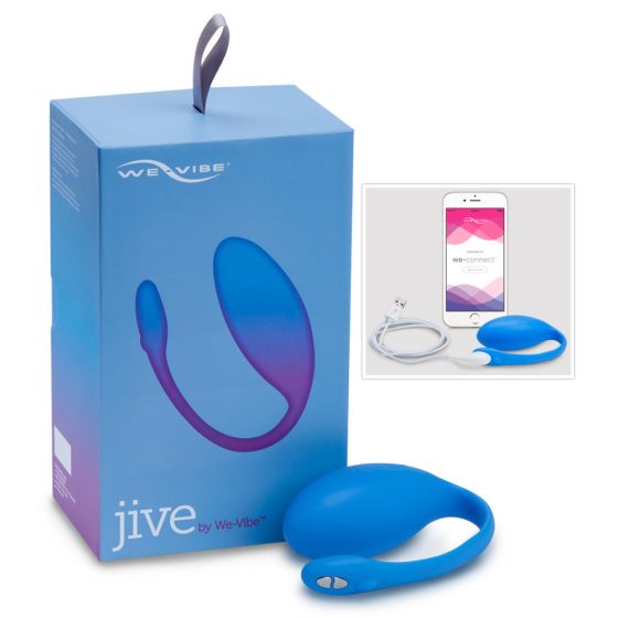 We-Vibe Jive - ou reîncărcabil, inteligent vibrator (albastru)